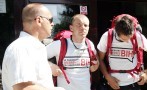Ispraćaj trojice studenata koji će 9 dana pješačiti do Srebrenice / Foto: DEPO