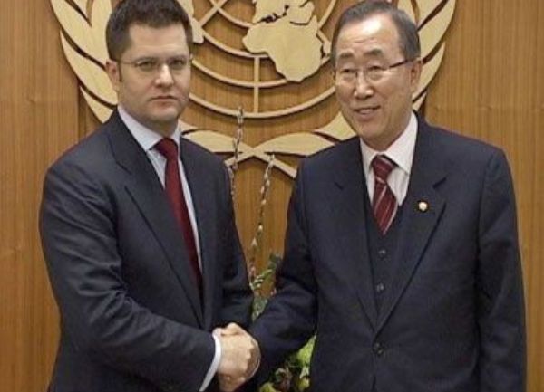 Jeremić i Ban Ki-moon