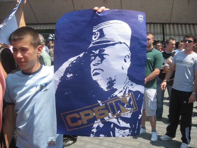 Miting podrške Mladiću u Banjaluci Miting podrške Mladiću u Banjaluci