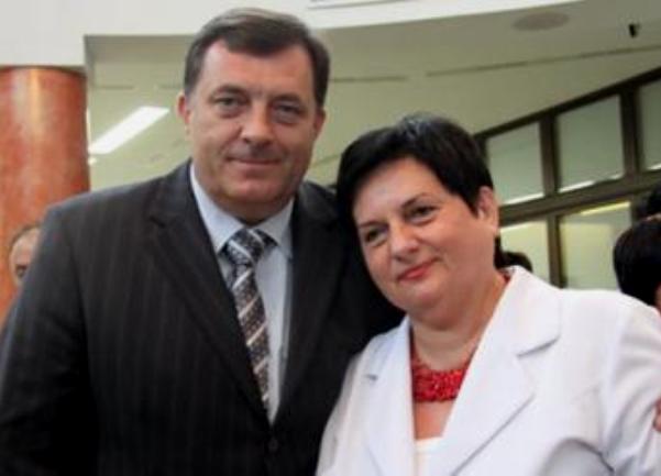 Dušanka Majkić i Milorad Dodik