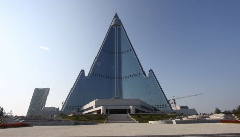 Hotel sudnjeg dana u Pjongjangu, Sjeverna Koreja