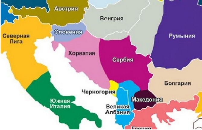 karta evrope 2035 Do 2035. Bosna i Hercegovina će biti podijeljena između Srbije i  karta evrope 2035