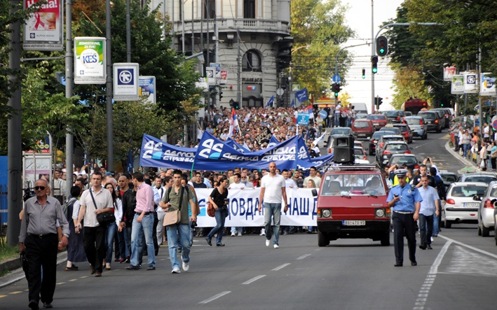 DSS Srbija protest