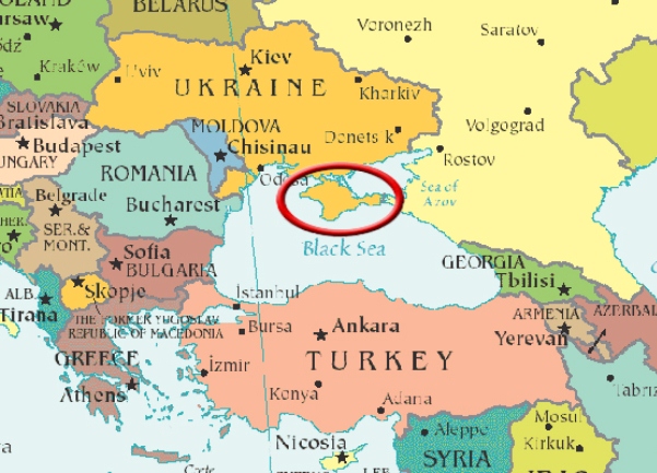 krim mapa Ukrajina proglasila Krim 'privremeno okupiranom teritorijom  krim mapa