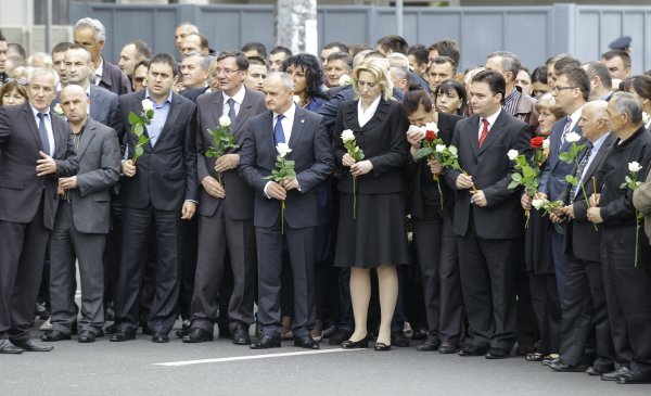 Delegacija RS odala počast stradalim pripadnicima JNA u Dobrovoljačkoj/ Foto: AA