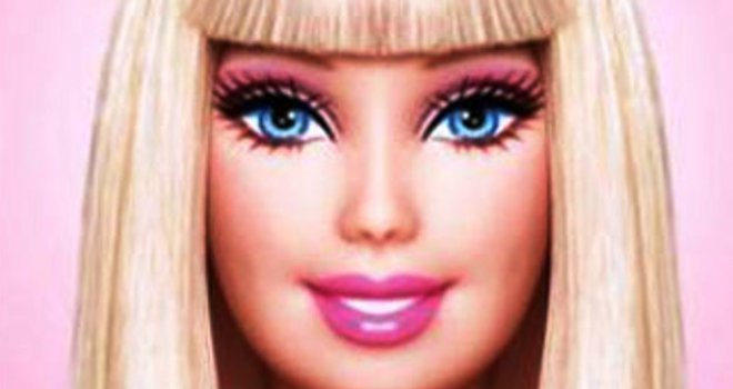 Znate li kako izgleda Barbie bez šminke? E, pa pogledajte...