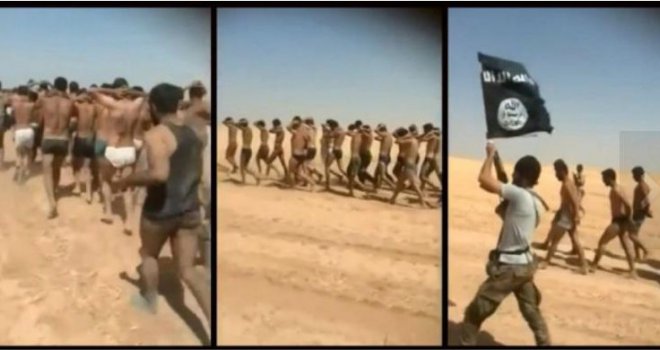 ISIS objavio jezivu snimku pogubljenja 250 sirijskih vojnika
