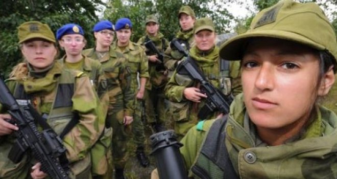 Norveška uvela obavezno služenje vojnog roka za žene!
