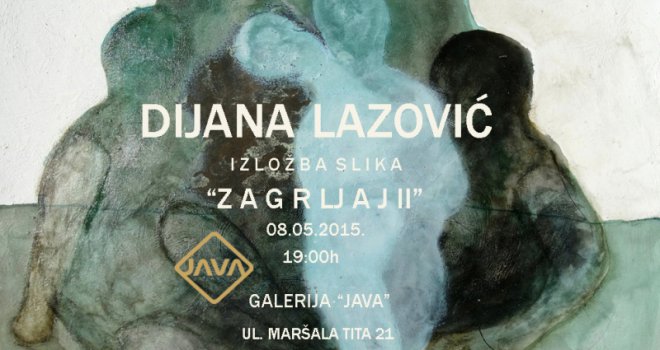 Izložba slika 'Zagrljaji II' crnogorske umjetnice Dijane Lazović