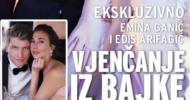 Luksuzna svadba u sjeni dolaska pape Franje: Emina Ganić uplovila u bračne vode!