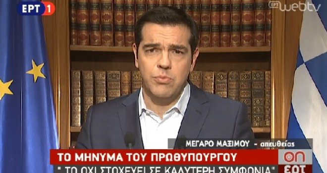 Tsipras: Referendum će se održati! Kreditori prebacuju ucjenu s vlade na narod!