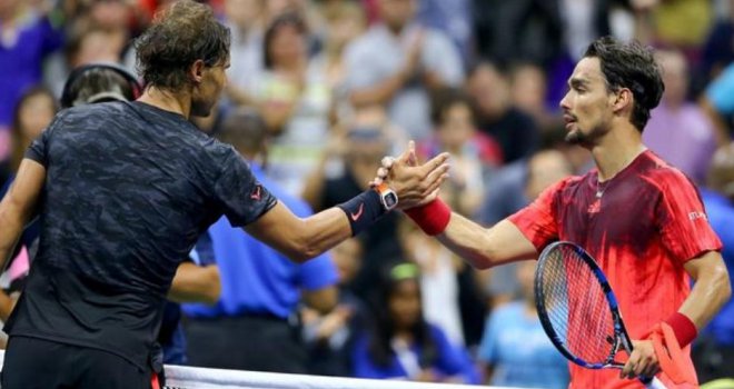 Senzacija na US Openu: Fognini izbacio Nadala
