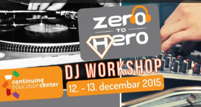Želiš postati DJ? Prijavi se na Zero to Hero DJ radionicu!
