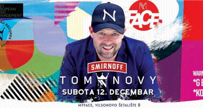 DEPO Portal i FACE TV vas vode na party: Dijelimo karte za nastup Toma Novyja u My Faceu!