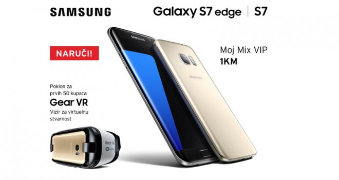 Novo iz m:tel-a: Novi Samsung Galaxy S7 i Galaxy S7 edge sada naručite preko Facebooka