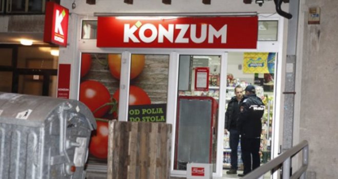 Opljačkana prodavnica 'Konzuma' u Sarajevu: Radnicama prijetio nožem, pa pobjegao s novcem