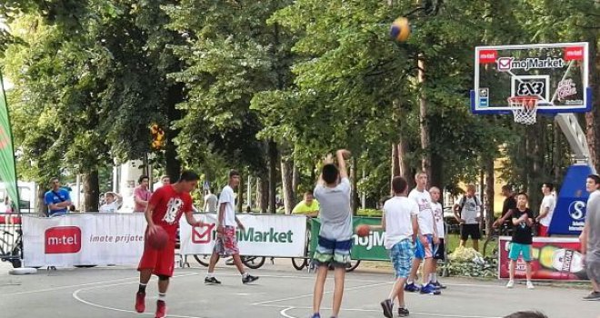 Mtel uz turnir u uličnom basketu 'Fiba 3x3'