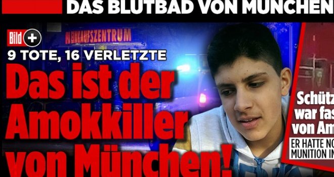 Objavljena prva slika ubice iz Minhena: Otkriveno da je redovno posjećivao psihijatra