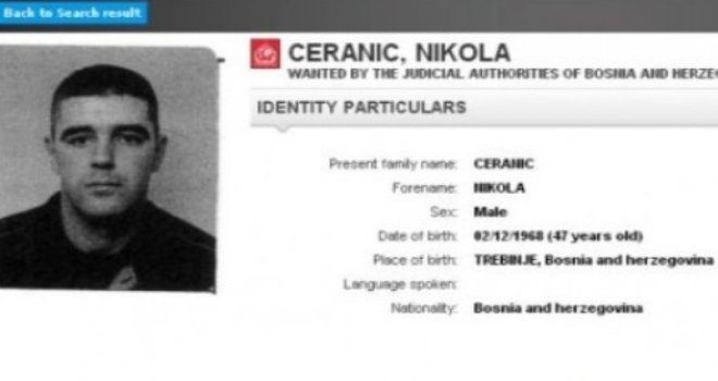 U Brazilu uhapšen bh. državljanin Nikola Ćeranić, optužen za ratne zločine u Trebinju