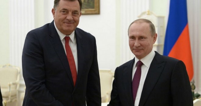 Milorad Dodik susreo se s Putinom: Rusija će obezbijediti poštovanje Dejtonskog sporazuma
