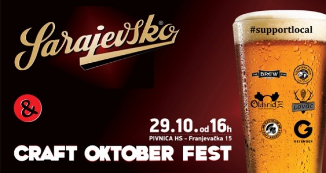 Craft Oktober Fest uz Sarajevsko: Gdje ovog vikenda možete piti vrhunsko pivo za 1,00 KM?!