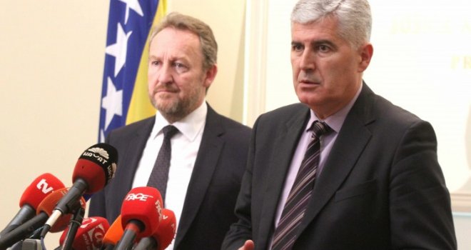 Čović i Izetbegović dogovorili da će se nastaviti dogovarati: Ništa od približavanja stavova