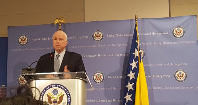 McCain u Sarajevu: Ovaj region smatram važnim dijelom svijeta