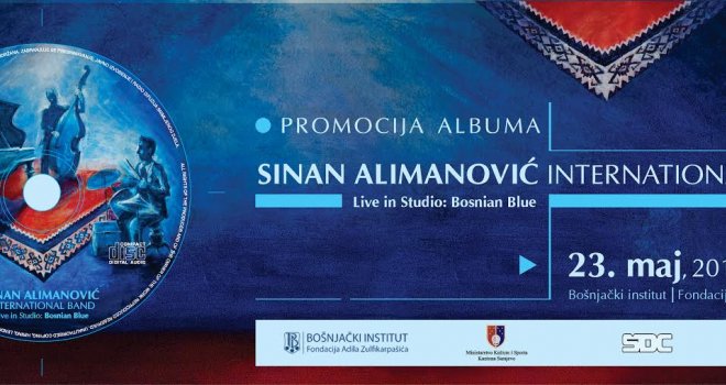 Promocija nosača zvuka 'Sinan Alimanović International Band- Live in studio: BOSNIAN BLUE'
