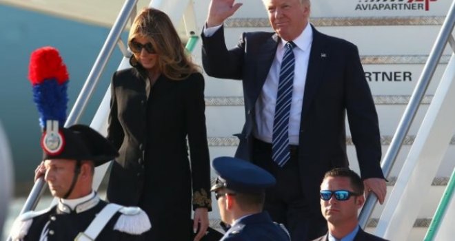 Donald i Melania Trump doputovali u Italiju