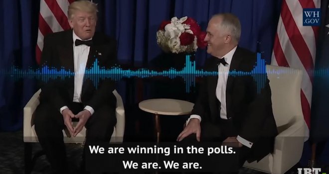 Procurio audio snimak na kojem australijski premijer ismijava Trumpa