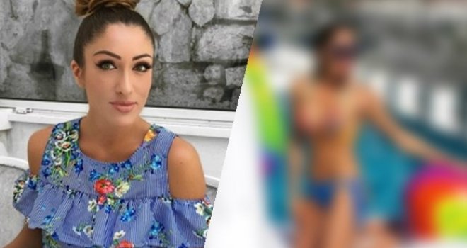 Hana Hadžiavdagić se skinula u minijaturni bikini, naglasila bujno poprsje i pokazala...
