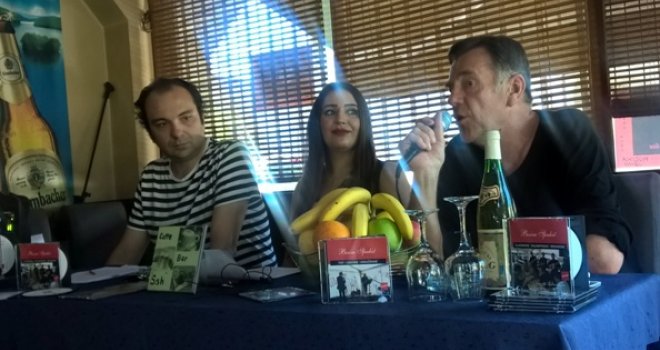 Besim Spahić i Marijo Pejić u sarajevskom klubu 'SHH' predstavili nove pjesme