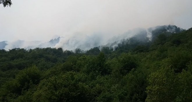 Na Brkanovnom brdu iznad Mostara ponovno izbio požar