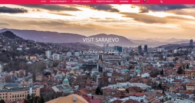 Nova web stranica Turističke zajednice KS: Kada god odlučite doći u Sarajevo, napravili ste pravi izbor!