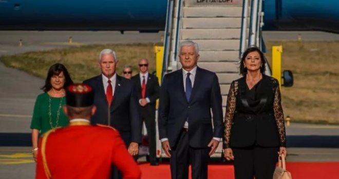 Američki potpredsjednik Mike Pence stigao u Crnu Goru