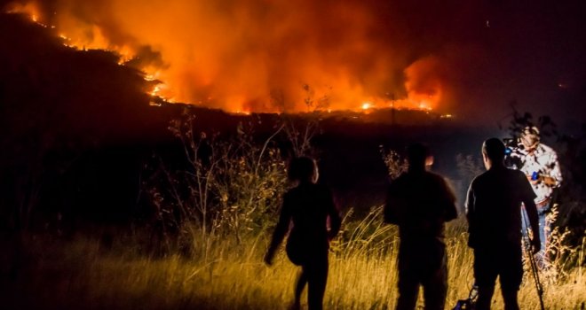 Gori u Hercegovini: Požar kod Neuma i dalje aktivan