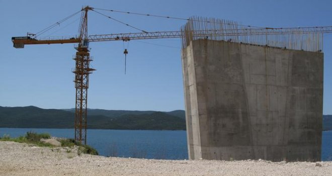 U ponedjeljak počinje gradnja Pelješkog mosta, ukupna vrijednost projekta preko 526 miliona eura