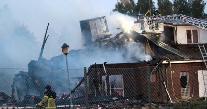 Zapaljena džamija u Švedskoj, požar namjerno izazvan