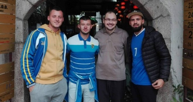Lako je biti patriota u Sarajevu: Nedim, Fajko i Almir prešli više od 300 kilometara da bi navijali za BiH