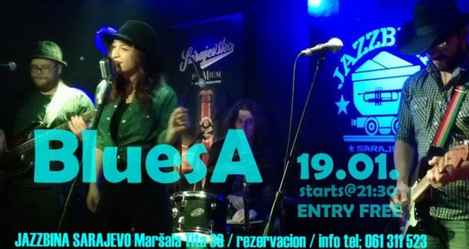 Najbolja fuzija bluesa, country-a i R&R-a u gradu: Večeras u Jazzbini za vas svira BluesA