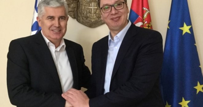 O čemu su danas u Beogradu razgovarali Vučić i Čović?