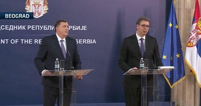 Dodik sutra ide u Beograd na sastanak kod Vučića: O čemu će razgovarati?