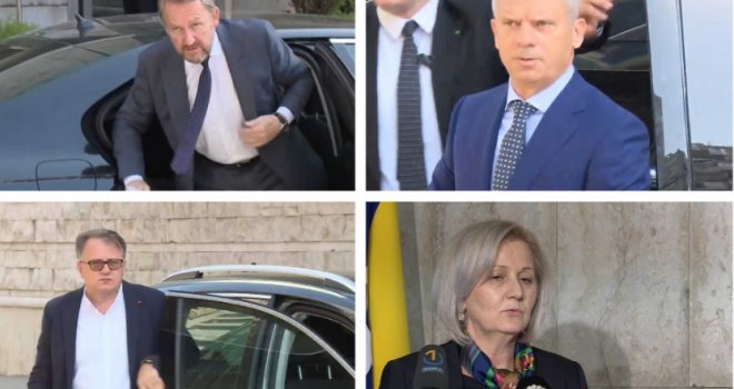 Okončan sastanak oko reforme izbornog zakona: Šta su poručili Nikšić, Izetbegović, Radončić, Krišto...