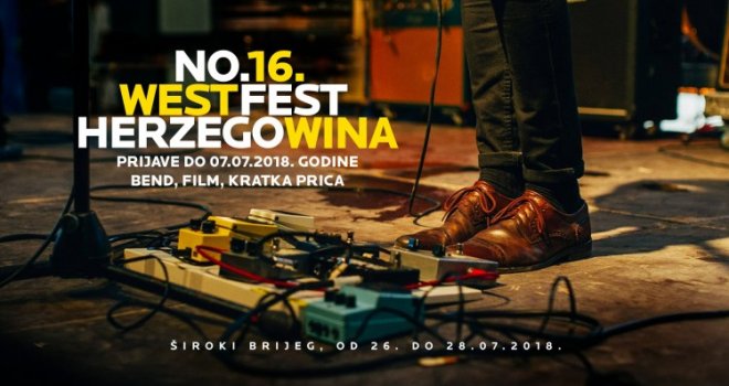 West Herzegowina Fest  od 26. do 28. jula u Širokom Brijegu