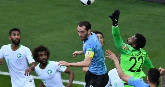Urugvaj pobjedom nad Saudijskom Arabijom izborio plasman u osminu finala SP