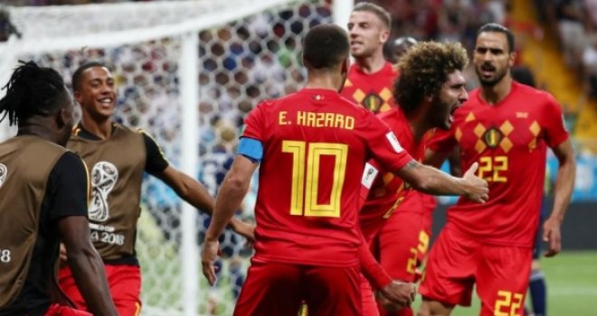 Belgija preokretom izbacila Japan, u četvrtfinalu sastaje se s Brazilom