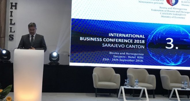 Zvizdić na Međunarodnoj poslovnoj konferenciji Kantona Sarajevo