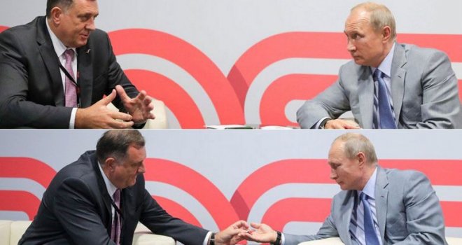 Prvo razgovor, onda Formula 1: Sastali se Putin i Dodik, a jedan detalj iz saopćenja ruskog predsjednika posebno bode oči