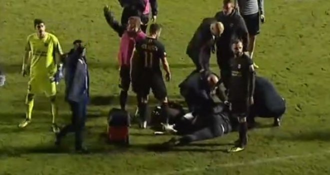 Nakon incidenta na utakmici u Mostaru: Džakmiću udarac kamenom uzrokovao potres mozga