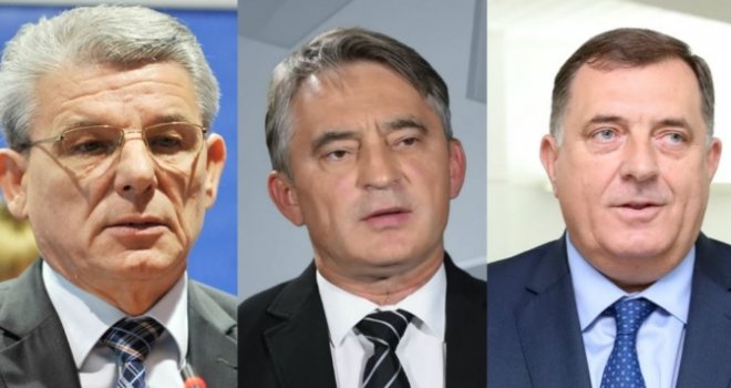 Komšić, Džaferović i Dodik danas preuzimaju Predsjedništvo BiH